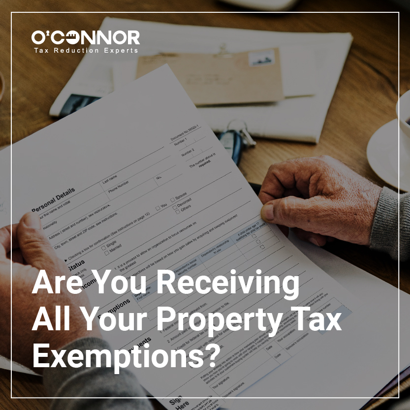 are you receiving all your property tax exemptions?